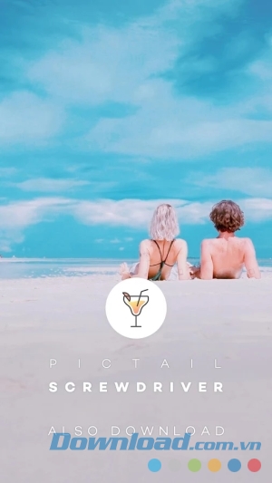 Pictail - Rainbow cho Android chụp ảnh biển tuyệt đẹp