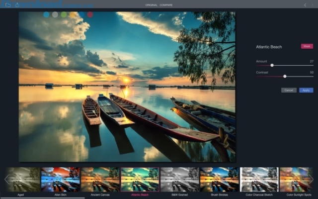 Bộ lọc ảnh tuyệt đẹp trên máy Mac