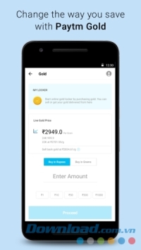 Paytm cho Android thay đổi cách tiết kiệm