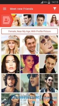 Kết bạn mới trên Dating App & Chat: W-Match cho Android