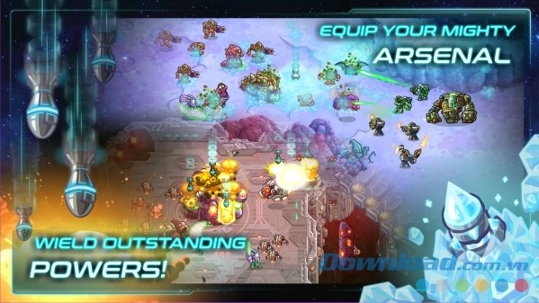 Thiếp lập đội quân hùng mạnh trong Iron Marines cho Android
