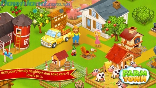 Giúp đỡ hàng xóm của bạn và chăm sóc các con vật đáng yêu