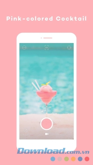 Bộ lọc ảnh đẹp PICTAIL - PinkLady cho Android 