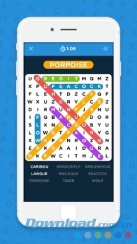 Game tìm chữ Infinite Word Search Puzzles cho Android