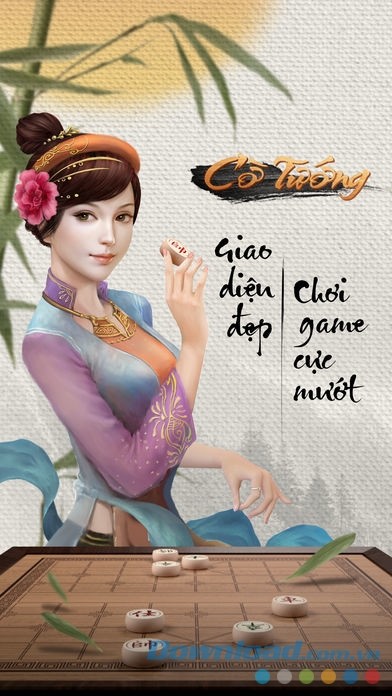 Giao diện đẹp mượt mà của ZingPlay - Cờ Tướng cho iPhone