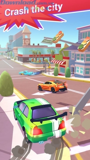 Game đua xe bắn súng điên cuồng cho iOS
