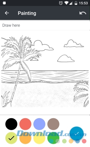 Universal Diary cho Android có tính năng vẽ tranh giải trí