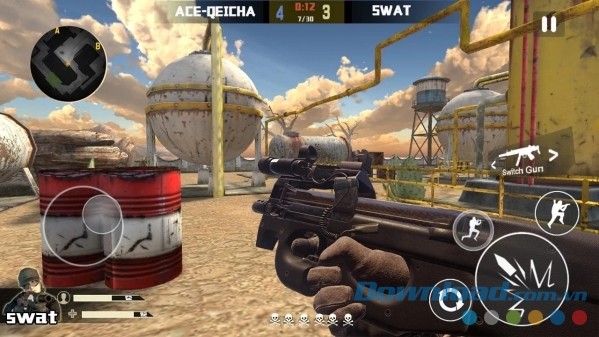 Đồ họa Counter Terrorist Sniper Hunter cho Android có độ phân giải cao 