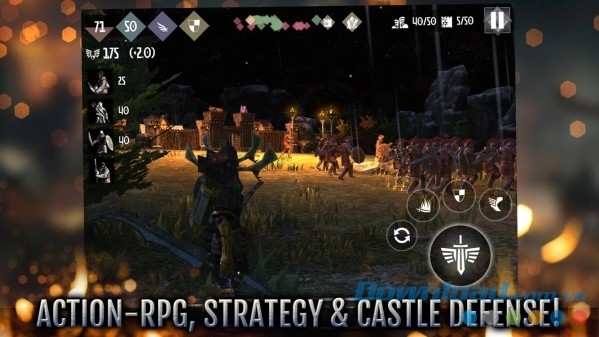 Game hành động thủ thành độc đáo Heroes and Castles 2 cho Android