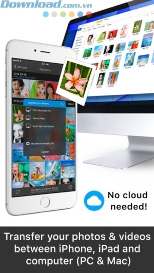 Chuyển đổi giữa iPhone, iPad và PC