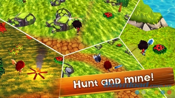Chibi Survivor Weather Lord PRO cho Android mang tới vô số nhiệm vụ sinh tồn thú vị