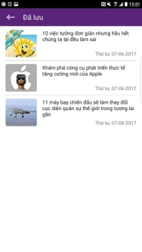 Lưu các tin bài yêu thích trên QuanTriMang.com cho Android
