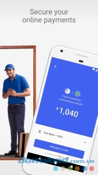 Tez cho Android bảo mật thanh toán online