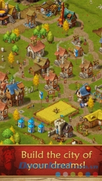 Game xây dựng thành phố trong mơ Townsmen Premium cho Android