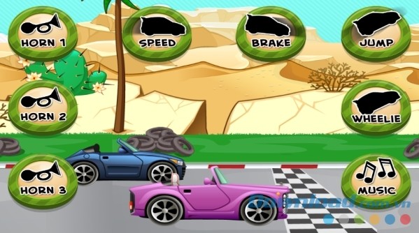 Game đua ô tô thú vị Car Game for Toddlers Kids cho Android