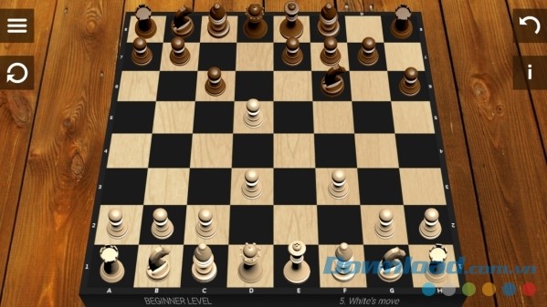 Bàn cờ tuyệt đẹp của Chess cho Android