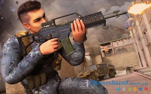 Thiết kế nhân vật tuyệt đẹp của Frontline Counter Shoot Fire cho Android 