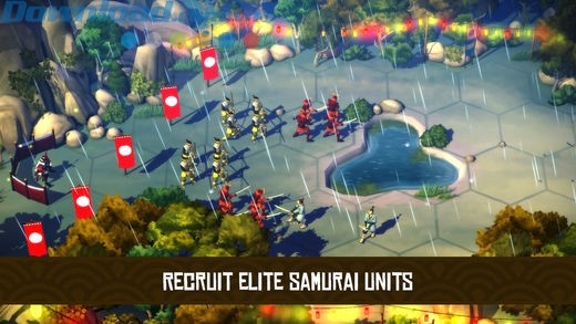 Triển khai các đơn vị samurai