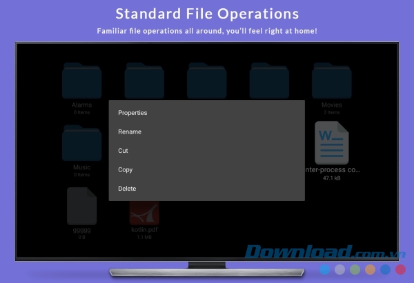 TvExplorer cho Android rất dễ sử dụng