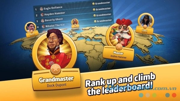 Game giải trí cuối tuần hay tuyệt Risk: Global Domination cho Android 
