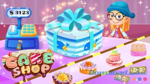Quản lý tiệm bánh vui nhộn Cake Shop cho Android