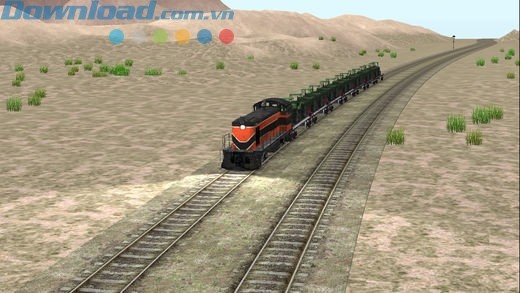 Đi qua nhiều địa hình khác nhau với đồ họa 3D chân thực