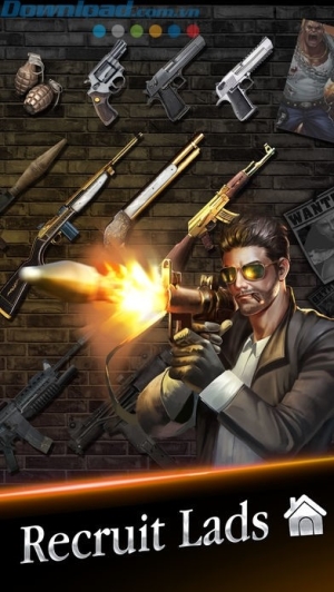 Kho vũ khí đa dạng