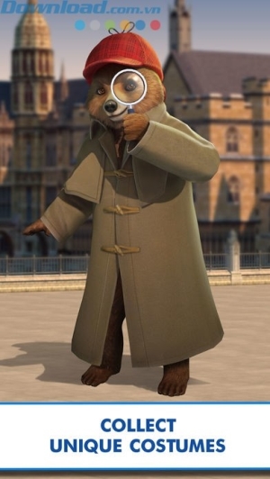 Thu thập các vật phẩm tùy chỉnh diện mạo cho chú gấu