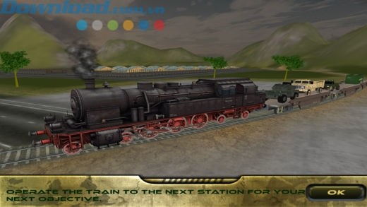 Game mô phỏng lái tàu chở hàng quân sự