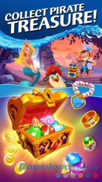 Thu thập kho báu quý giá tại Booty Quest cho Android