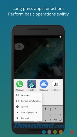 Sử dụng LaunchBoard cho Android rất đơn giản