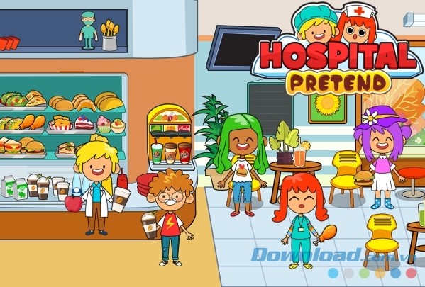 My Pretend Hospital cho Android ẩn chứa nhiều hoạt động bổ ích đang chờ người chơi trải nghiệm