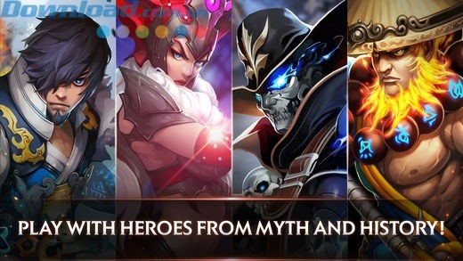 Chiêu mộ và chỉ huy những anh hùng huyền thoại