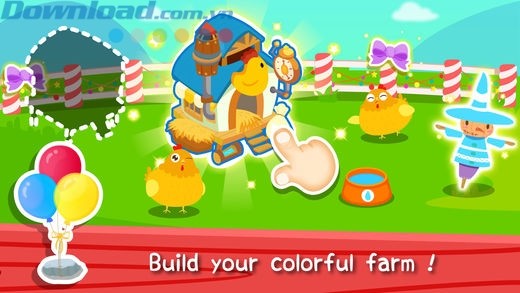 Xây dựng một nông trại đầy màu sắc