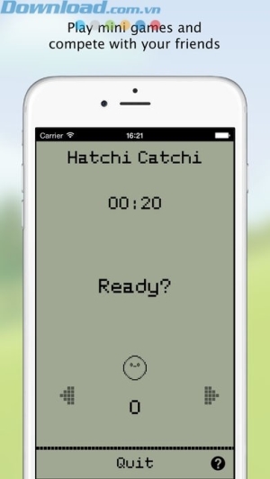 Chơi các mini game cạnh tranh với bạn bè