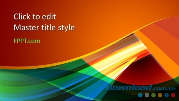 Download mẫu PowerPoint màu ấn tượng cho bài thuyết trình thêm hấp dẫn