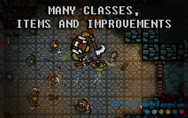 Pocket Rogues: Ultimate cho Android sở hữu hệ thống trang bị và nâng cấp tuyệt vời 