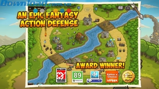 Game chiến thuật phòng thủ hấp dẫn cho di 