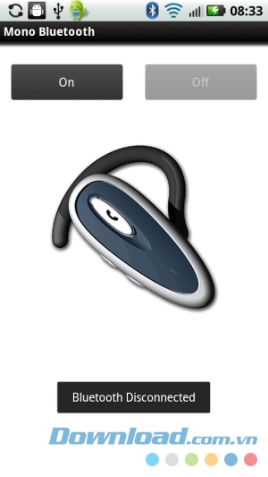 Giao diện Mono Bluetooth Router Pro cho Android