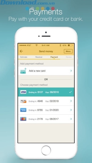 Thanh toán bằng thẻ tín dụng hoặc qua ngân hàng