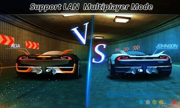 Game đua ô tô City Racing Lite cho Android hỗ trợ chế độ thi đấu qua mạng LAN