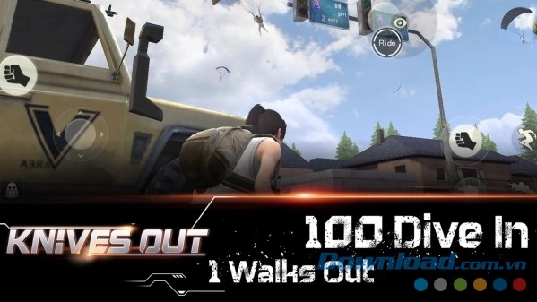 Game phiêu lưu sinh tử hấp dẫn Knives Out cho Android 