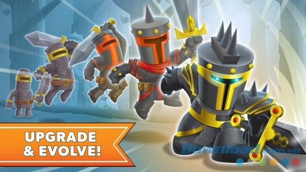 Tower Conquest cho Android có hệ thống nâng cấp nhân vật thú vị
