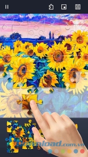 Jigsaw1000 cho Android rất dễ chơi 