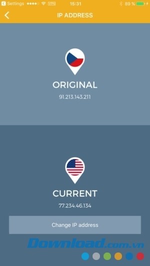 Thay đổi địa chỉ IP