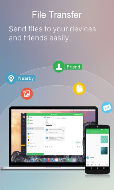 AirDroid giúp chia sẻ file giữa các thiết bị dễ dàng