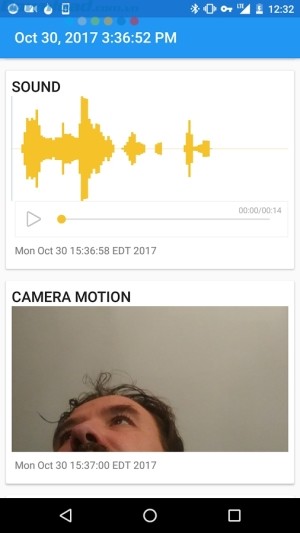 Ghi lại âm thanh, tiếng động xung quanh