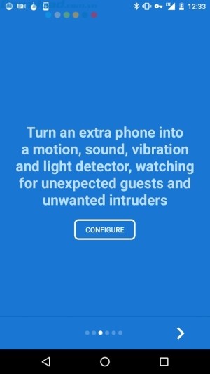 Theo dõi thông qua các cảm biến