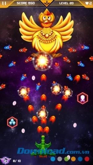 Trùm cuối siêu mạnh của đội quân gà