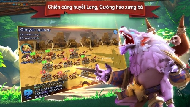 Chiến cùng huyết lang, cường hào xưng bá